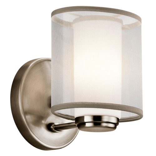 Elstead SALDANA gray wall lamp