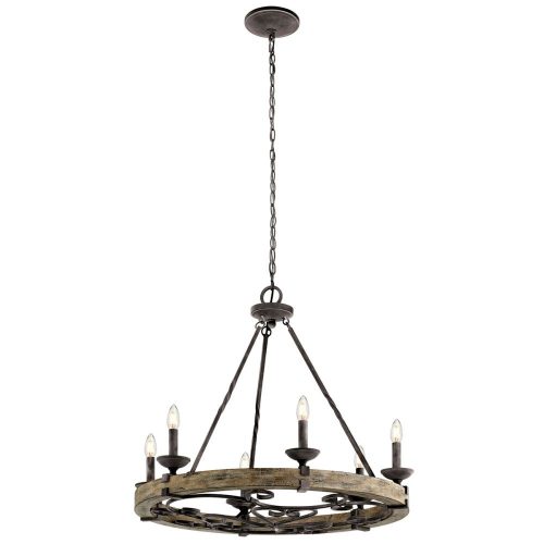 Elstead Taulbee antiqued outdoor pendant