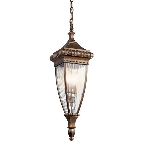 Elstead VENETIAN RAIN bronze outdoor pendant