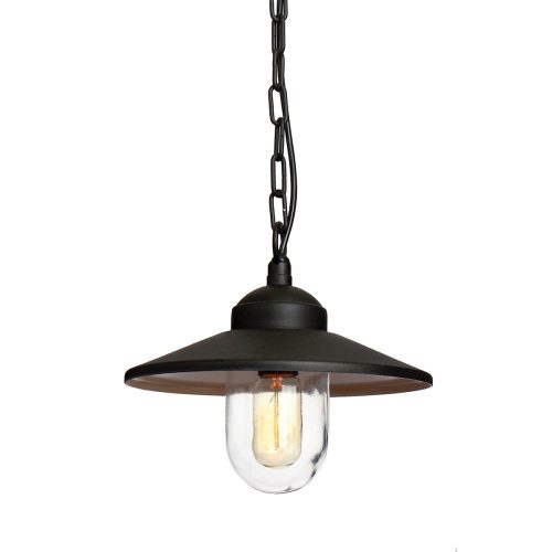 Elstead Klampenborg black pendant