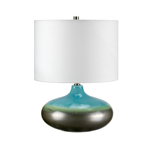 Elstead Laguna gray table lamp