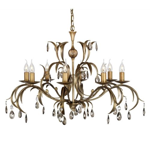 Elstead LILY bronze chandelier