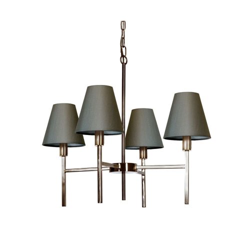 Elstead Lucerne chrome chandelier