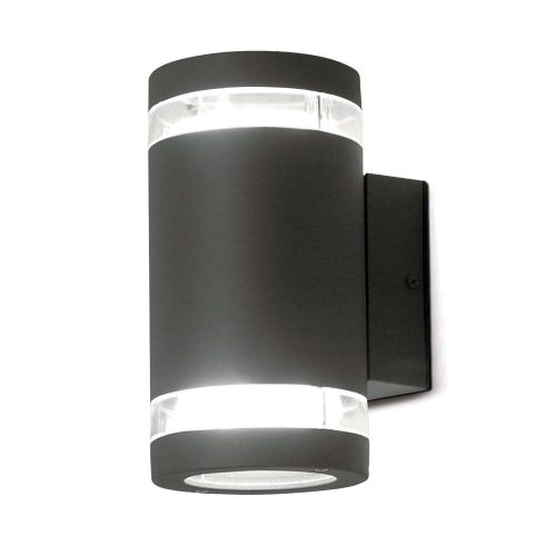 Elstead Magnus gray outdoor wall lamp