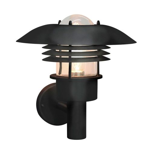 Elstead Malmo black outdoor wall lamp