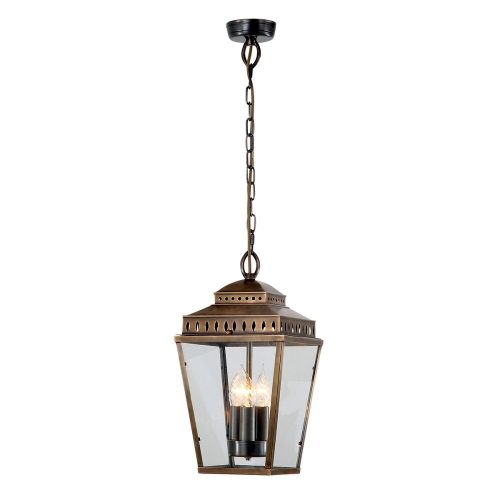 Elstead Mansion House copper outdoor pendant