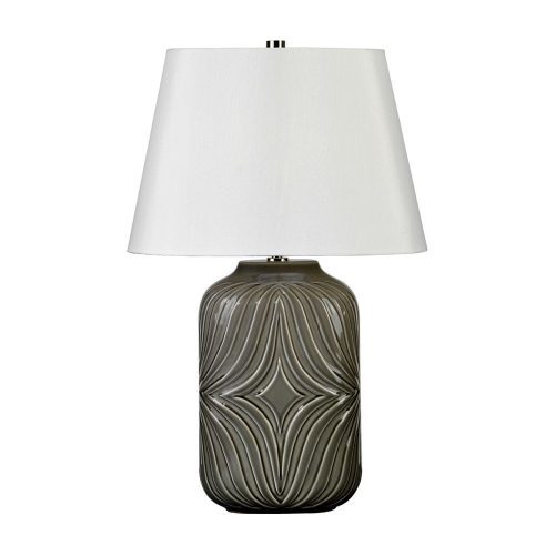 Elstead Muse gray table lamp