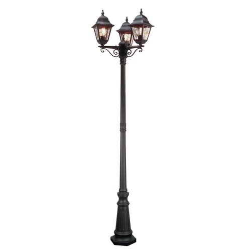 Elstead NORFOLK black outdoor floor lamp