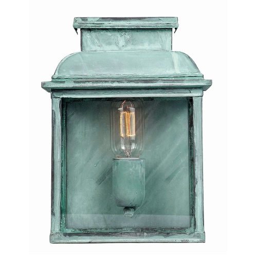 Elstead Old Bailey chrome outdoor wall lamp