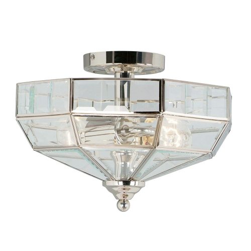 Elstead OLD PARK chrome ceiling lamp