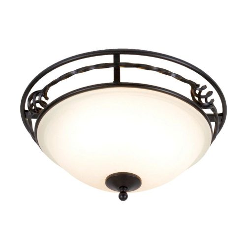 Elstead PEMBROKE black ceiling lamp