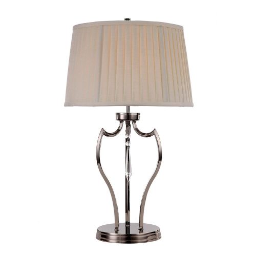 Elstead PIMLICO chrome table lamp