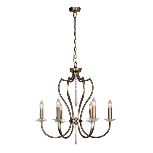 Elstead PIMLICO bronze chandelier