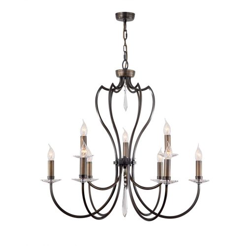 Elstead PIMLICO bronze chandelier