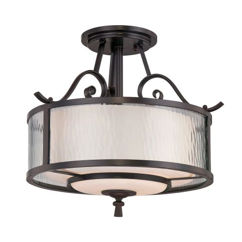 Elstead ADONIS brown ceiling lamp