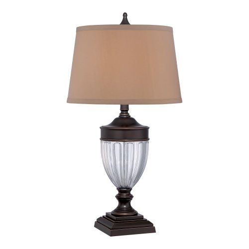 Elstead Dennison bronze table lamp