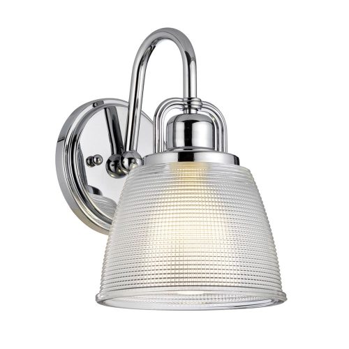 Elstead Dublin chrome wall lamp