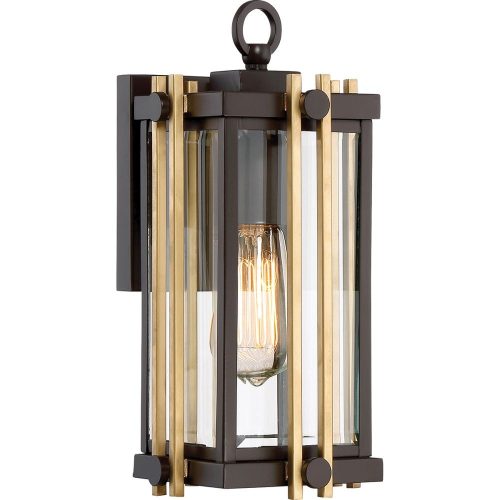 Elstead Goldenrod bronze outdoor wall lamp