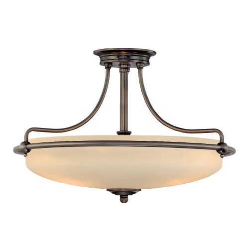 Elstead GRIFFIN chrome ceiling lamp