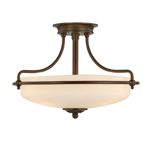 Elstead GRIFFIN bronze ceiling lamp