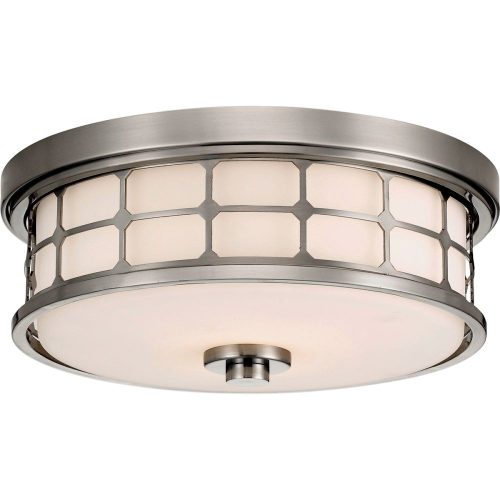 Elstead Guardian chrome ceiling lamp