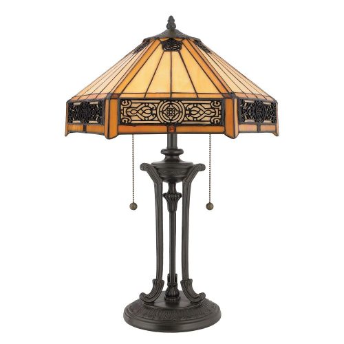 Elstead INDUS bronze table lamp