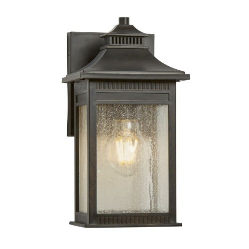 Elstead Livingston bronze outdoor wall lamp