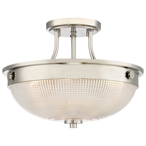 Elstead Mantle chrome ceiling lamp