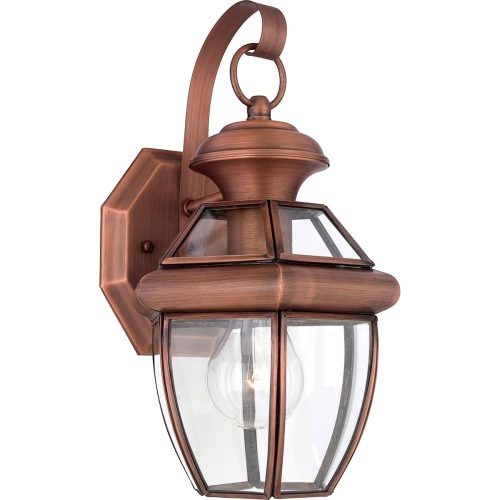 Elstead Newbury copper outdoor wall lamp