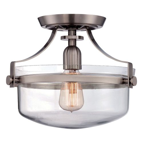 Elstead PENN STATION chrome ceiling lamp