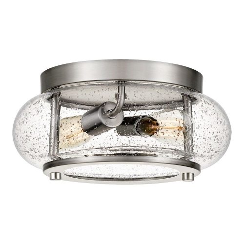 Elstead Trilogy chrome ceiling lamp