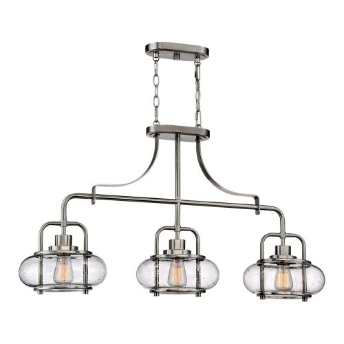 Elstead Trilogy chrome pendant