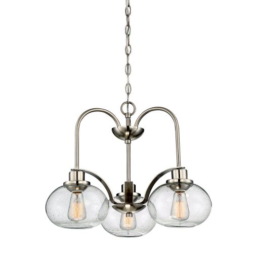 Elstead Trilogy chrome pendant