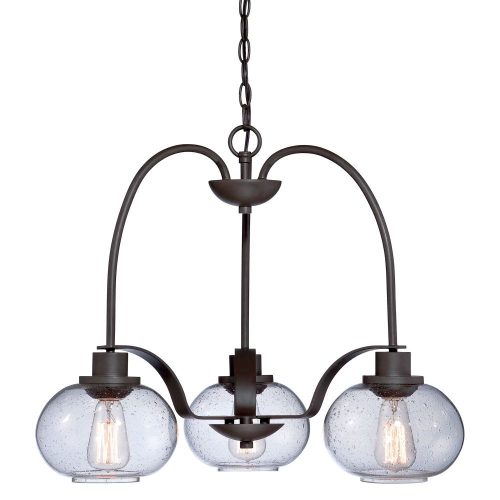 Elstead TRILOGY bronze chandelier