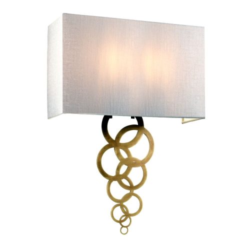 Elstead Rosa copper wall lamp