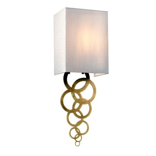 Elstead Rosa copper wall lamp