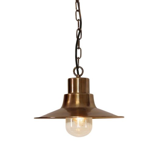 Elstead SHELDON copper outdoor pendant