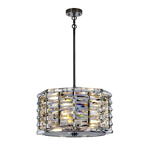 Elstead Shoal chrome pendant