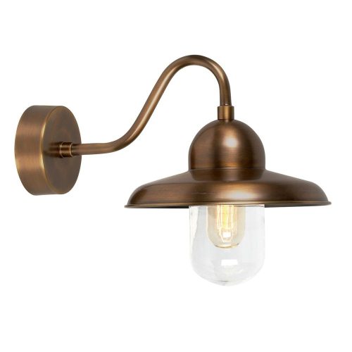 Elstead SOMERTON copper wall lamp