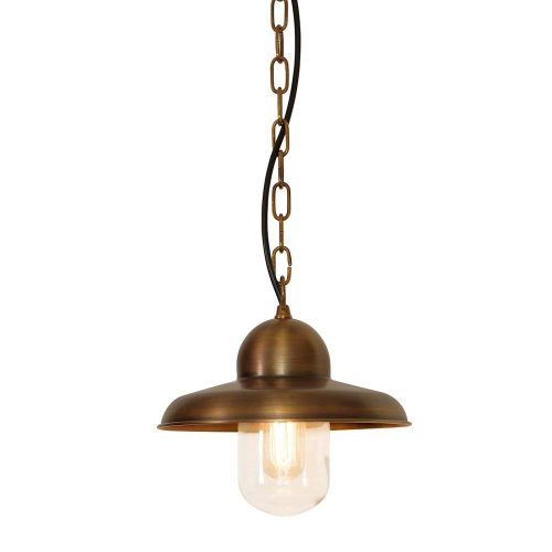 Elstead SOMERTON copper pendant