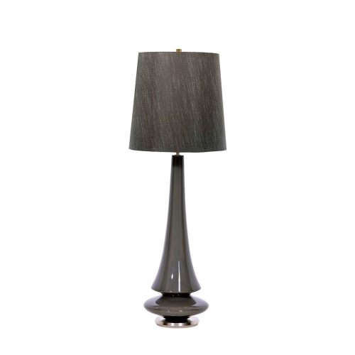 Elstead Spin gray table lamp