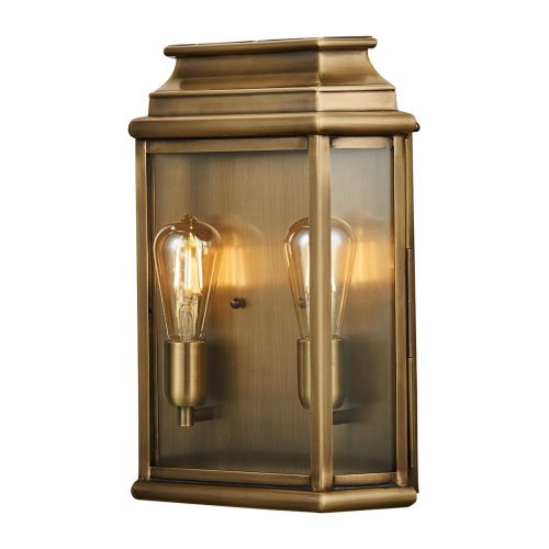 Elstead St Martins copper outdoor wall lamp