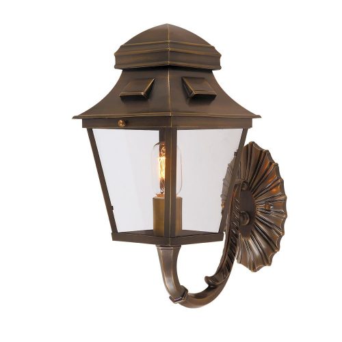 Elstead St Pauls copper outdoor wall lamp