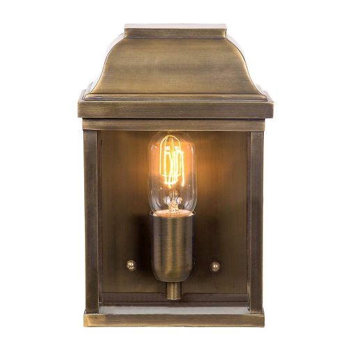 Elstead Victoria copper outdoor wall lamp