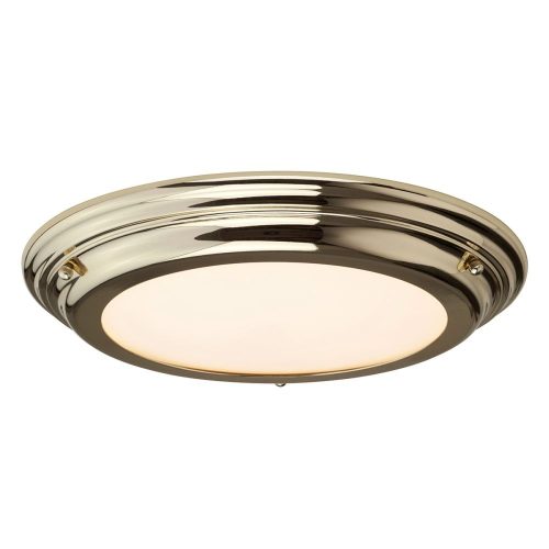 Elstead Welland copper ceiling lamp