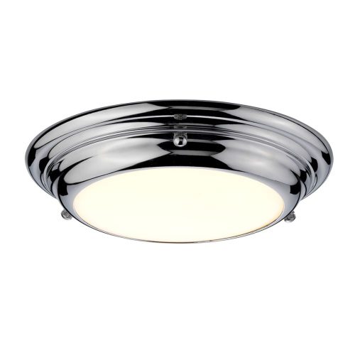 Elstead Welland chrome ceiling lamp