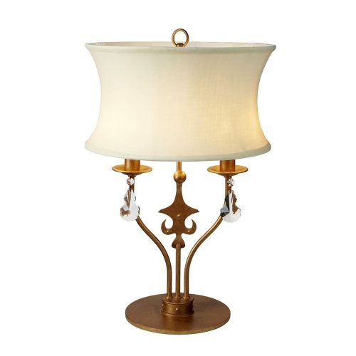 Elstead Windsor gold table lamp