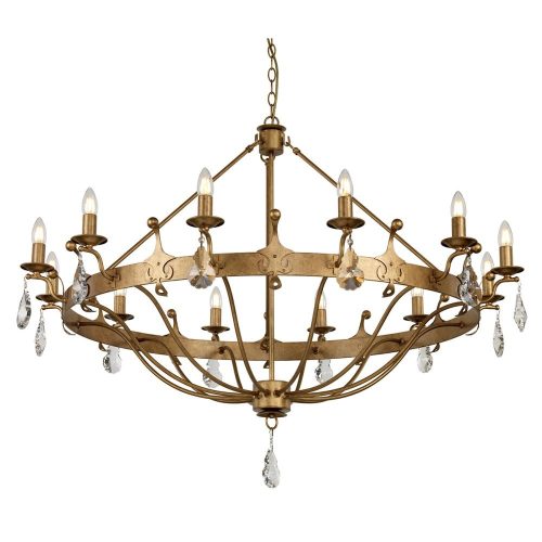 Elstead Windsor gold chandelier