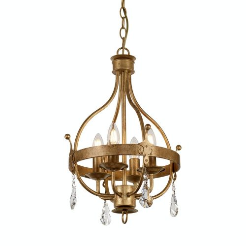 Elstead Windsor gold chandelier