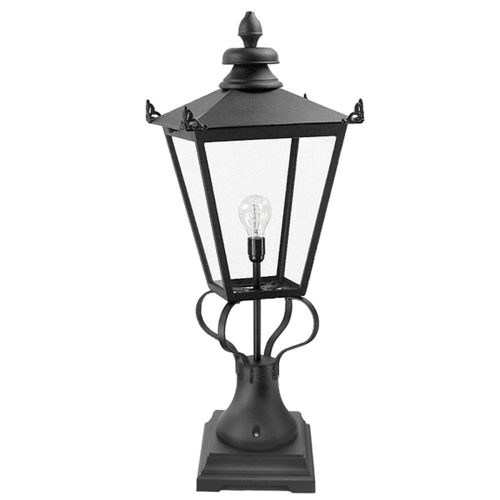 Elstead WILMSLOW black outdoor floor lamp